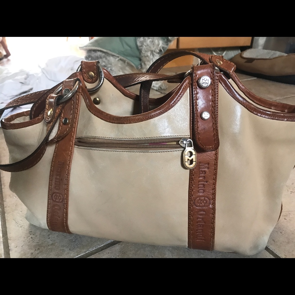 Marino Orlandi leather bag.   Purse. Handbag used
